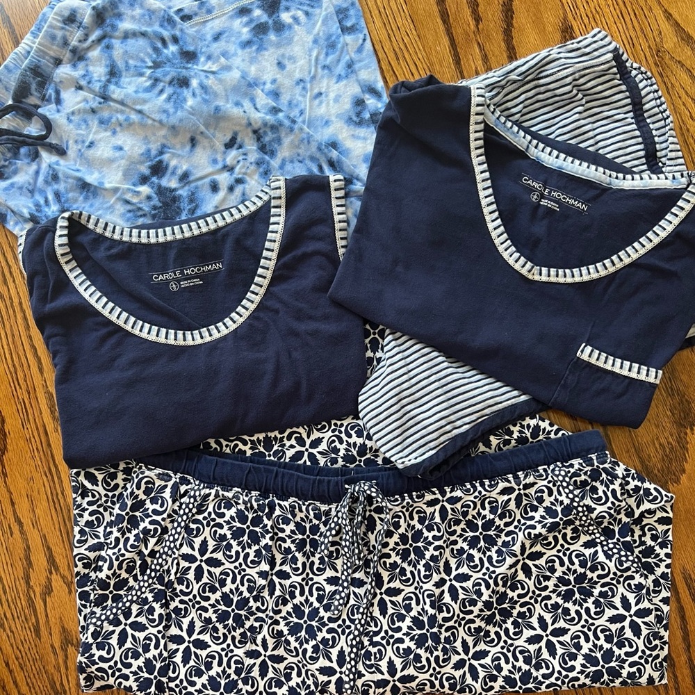 Carole Hochman 5 Piece Pajamas